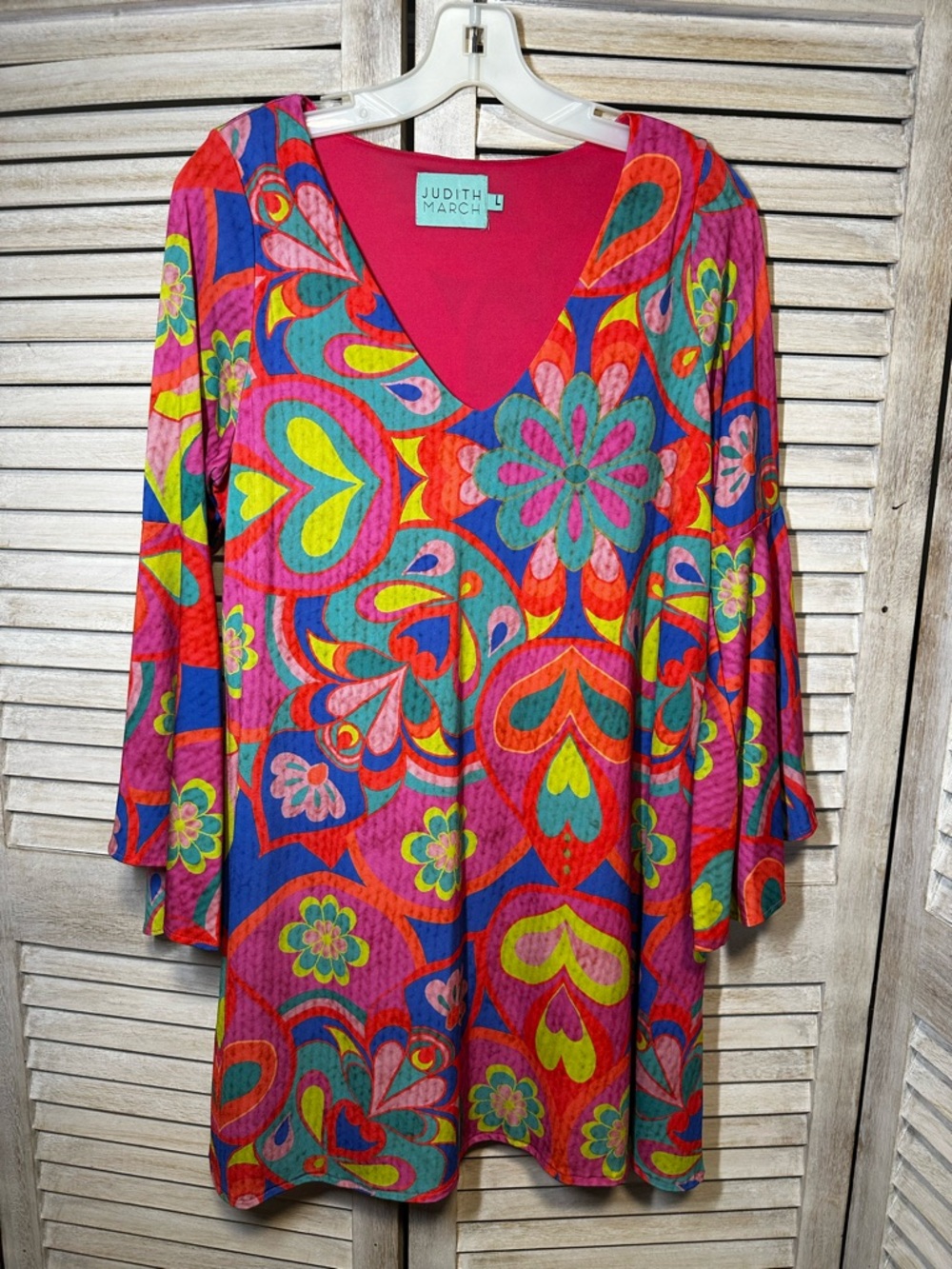 Judith March Groovy Floral Dress